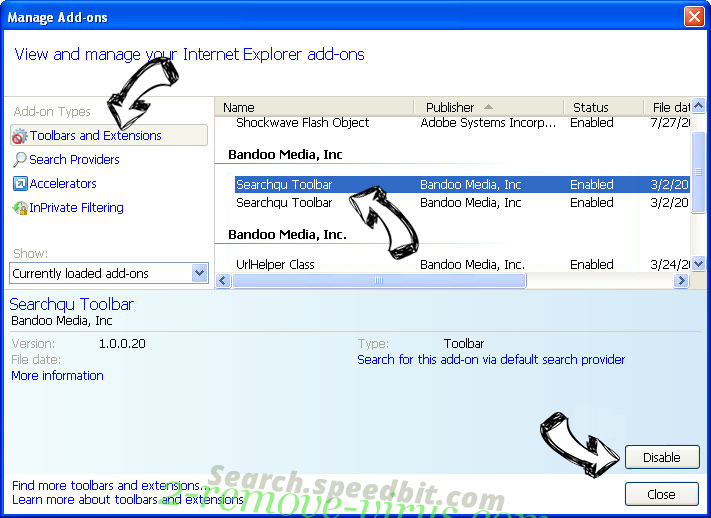 EnhancementLaptop adware IE toolbars and extensions