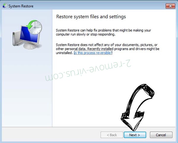 Get rid of Wzoq ransomware - restore init