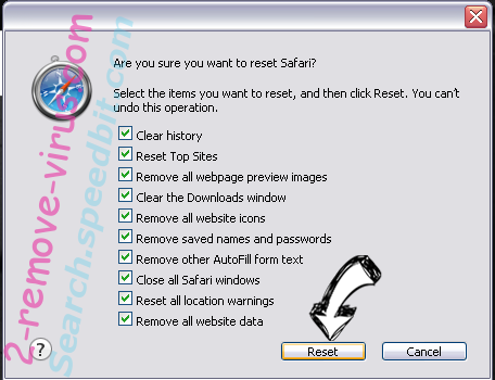 WorldofNotes Toolbar Safari reset