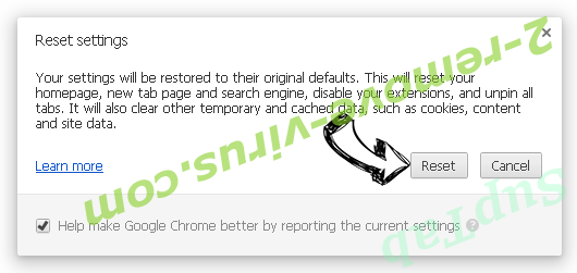 SupTab Chrome reset