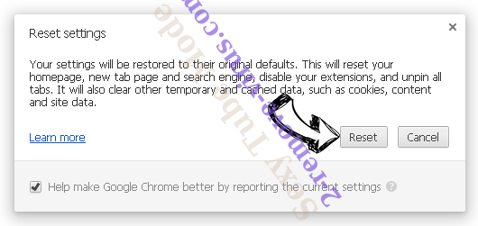 Trotux.com Chrome reset