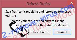 Undefined Ads Firefox reset confirm
