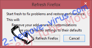 Safe Finder Mac Virus Firefox reset confirm