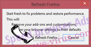 Home.searchfreerecipes.com Firefox reset confirm