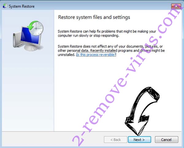 Get rid of Suncrypt ransomware - restore init