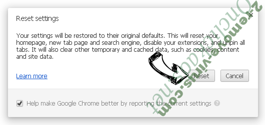 Universalsearches.com Chrome reset