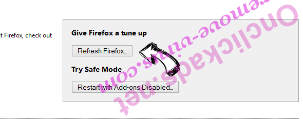 Search.yahoo.com Firefox reset