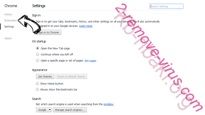 Echolessinformation Chrome Extension Chrome settings