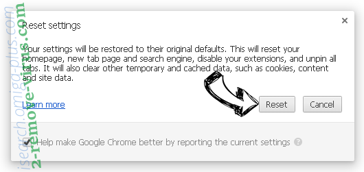 Conduit virus Chrome reset