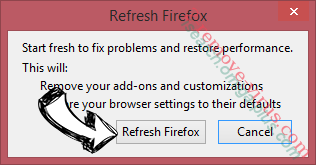 Majestic Coupons Firefox reset confirm