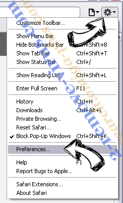 PlayThru Player Safari menu