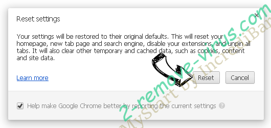 Omleiding verwijderen gooogle.page Chrome reset