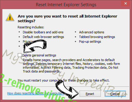 Searchprotector.net IE reset