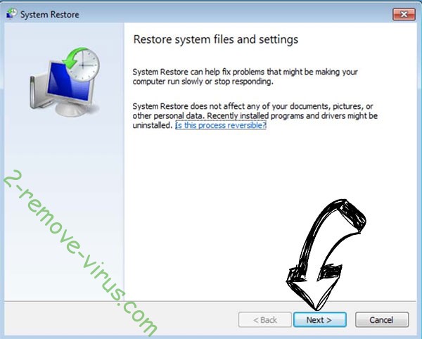 Get rid of .Spade Files Ransomware - restore init