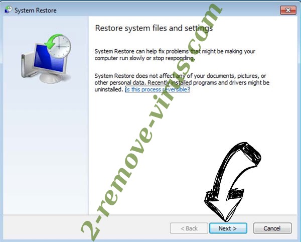 Get rid of .Efdc file virus ransomware - restore init