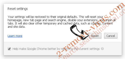 Search.searchinsocial.com Chrome reset