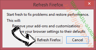 Search.gracepot.com Firefox reset confirm