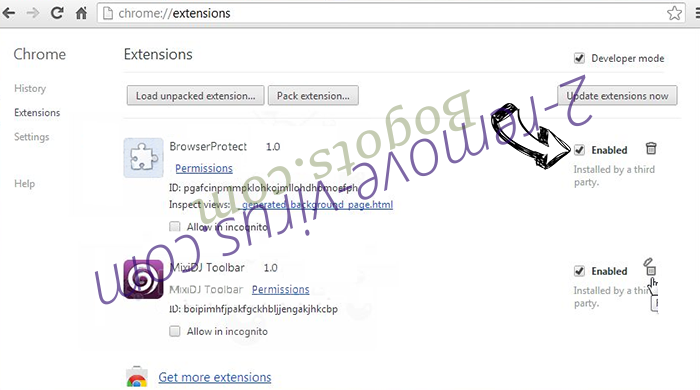 Error A268d3 Scam Chrome extensions disable