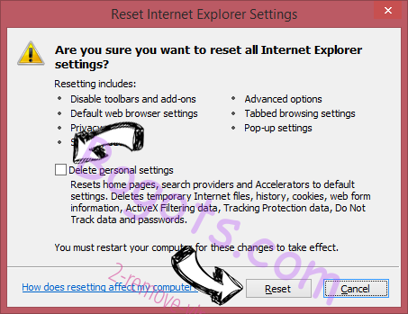 Start.prss.to IE reset