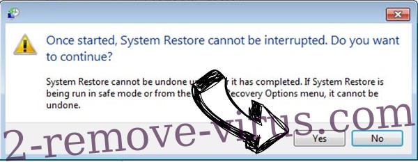 Bl00dy Ransomware removal - restore message