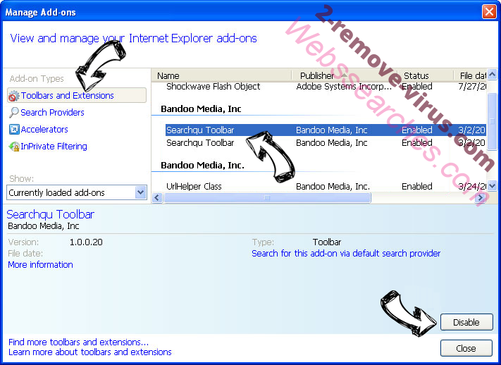 PDFConverterSearchZone IE toolbars and extensions