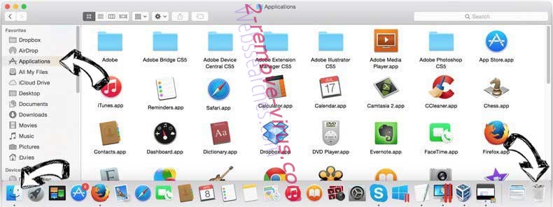 Vinuser.biz removal from MAC OS X