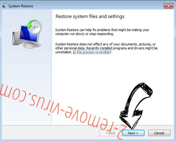Get rid of PTP ransomware - restore init