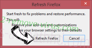 Stop Current Weather App Firefox reset confirm