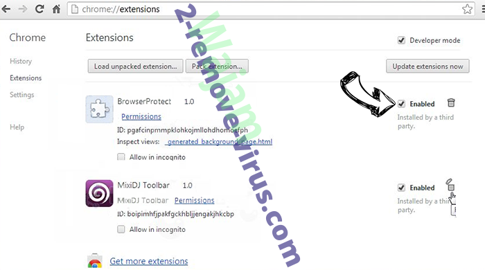 MyImageConverter Toolbar Chrome extensions disable