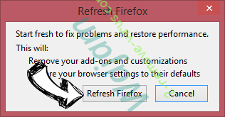 Search.gilpierro.com Firefox reset confirm