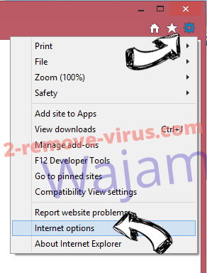 PopAndPush Virus IE options