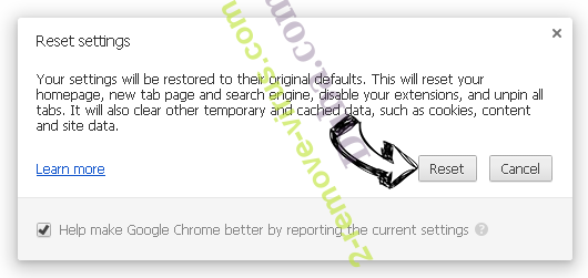 Encryptedsearch.org Chrome reset