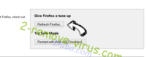 Duba.com Firefox reset