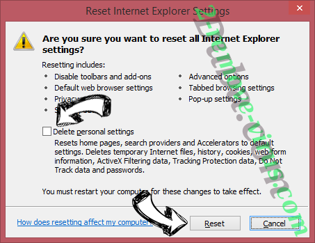 Internet Speed Radar Virus IE reset