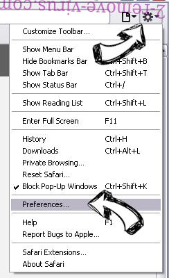 Download Boss Safari menu