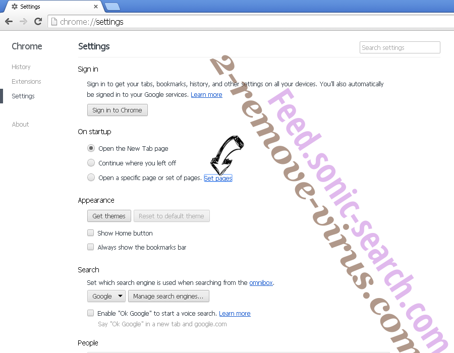 Qip.ru Chrome settings