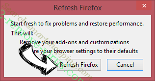 Clean My Chrome 1.0.1 Firefox reset confirm