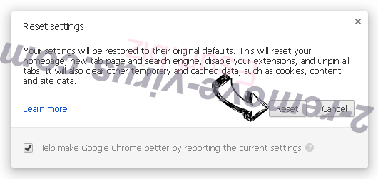 TextToTalk Adware Chrome reset