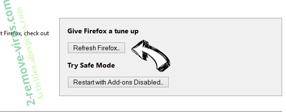 Webunstop Adware Firefox reset