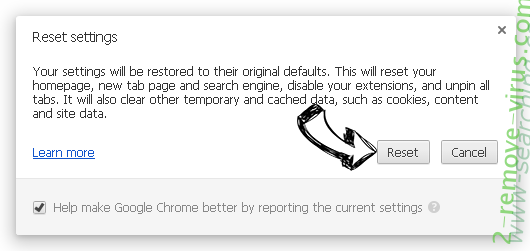 Picexa Chrome reset