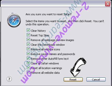 www-searching.com Safari reset