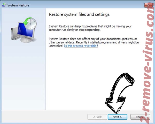 Get rid of Rigd ransomware - restore init