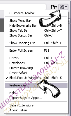 iys.foamyslimmest.com Safari menu