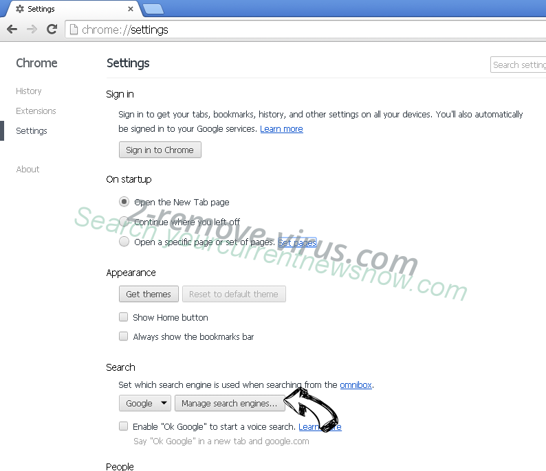 WorkDefault MAC adware Chrome extensions disable