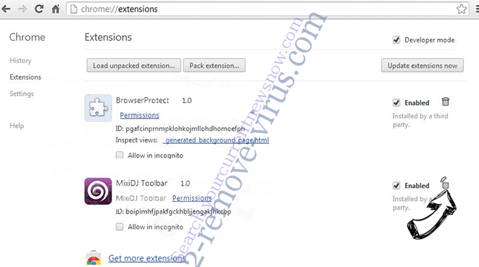 Trojanized Tor Browser Virus Chrome extensions remove
