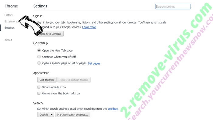 WorkDefault MAC adware Chrome settings