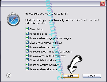 Trojanized Tor Browser Virus Safari reset
