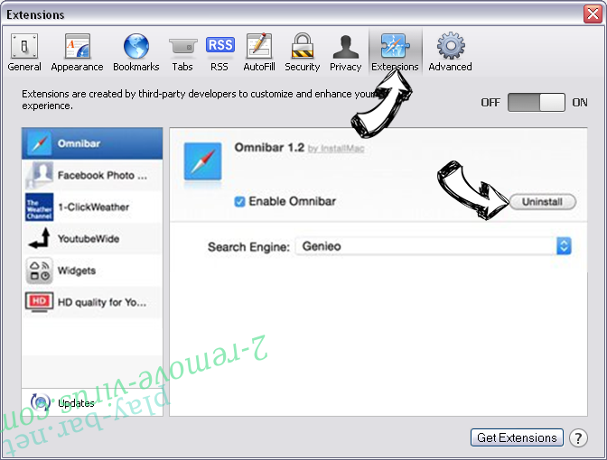 Loadstart.net Safari extensions