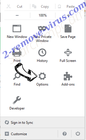 Search.maps2go.net Firefox reset confirm