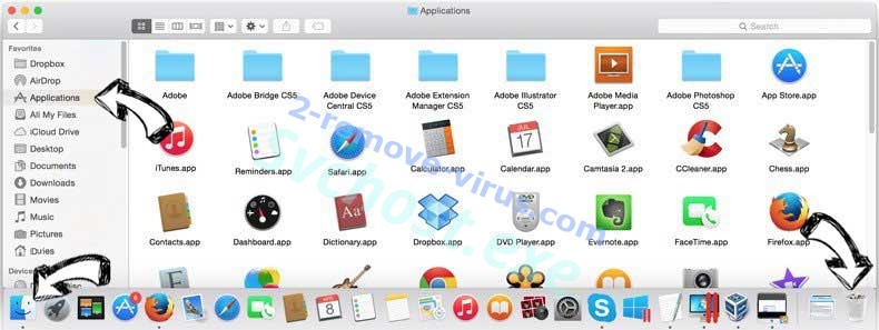 Search.myonlinecalendar.co removal from MAC OS X